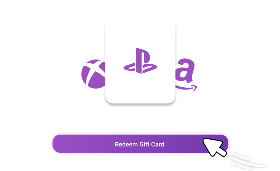 Example of redeeming gift card
