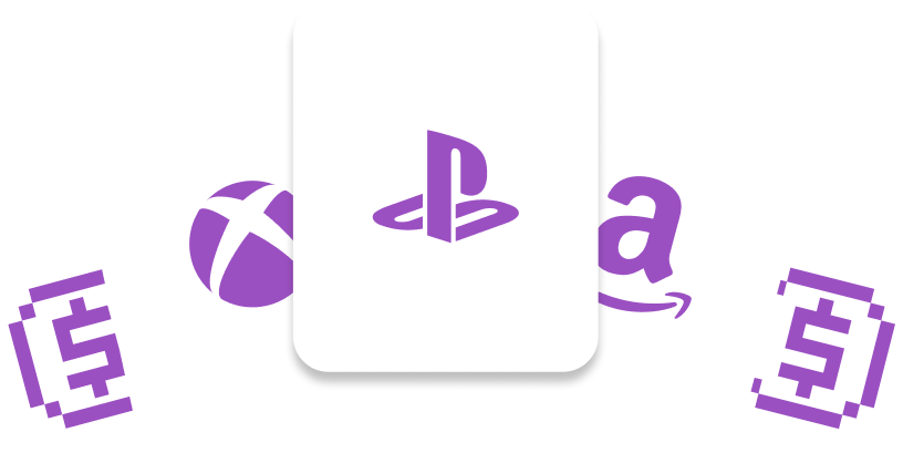 Example gift cards